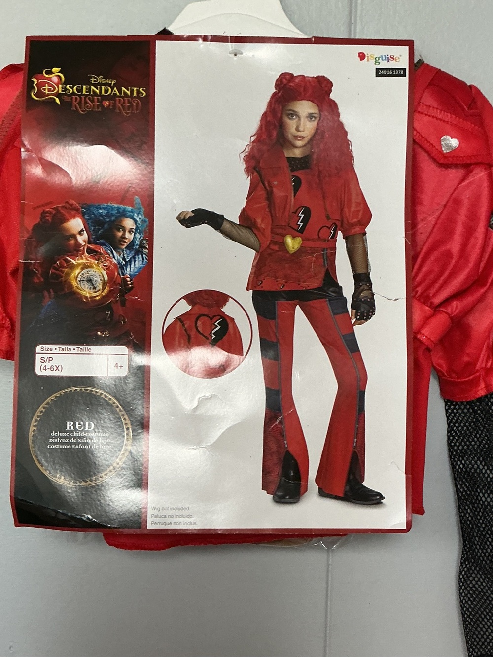 Descendants The Rise of Red Costume with Black Accents